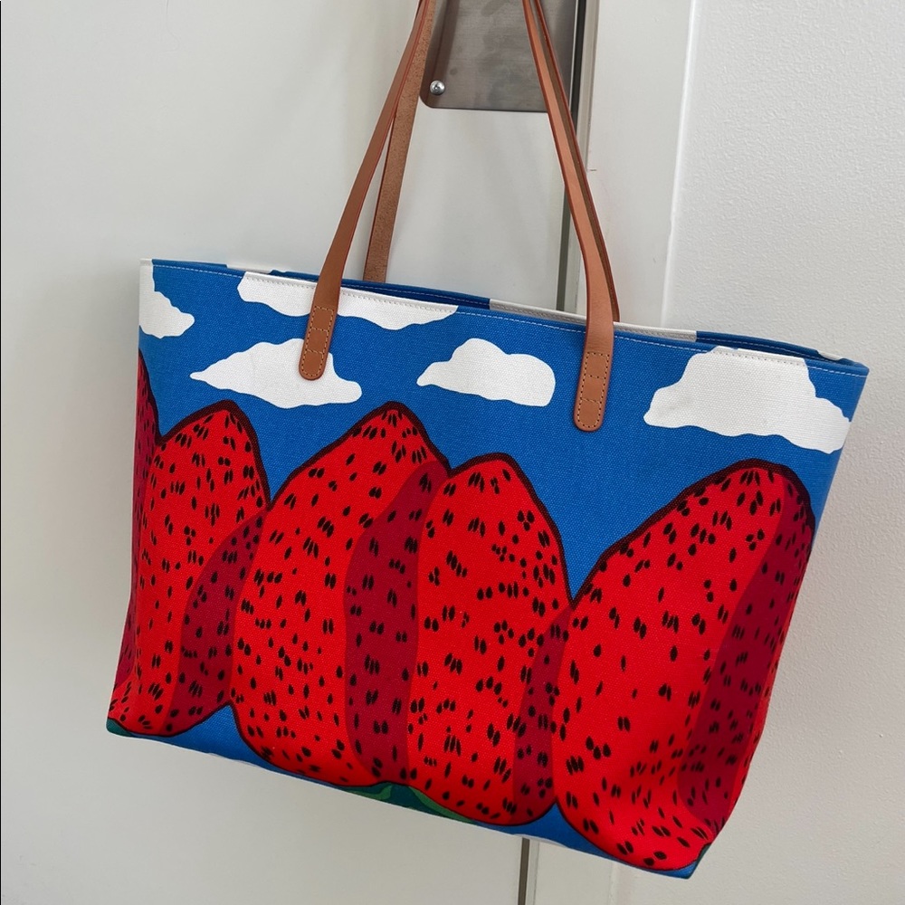 mansur x gavriel marimekko tote